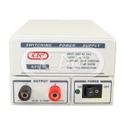 K-PO KPS-5 Impulsu barošanas bloks 220VAC/13.8VDC 5A/7A