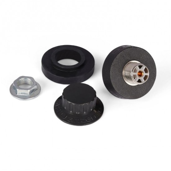 Sirio N-PL Mount SO239 stiprinājums uz jumta (vidū)