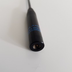 SRH-701 VHF/UHF portatīva super elastīga antena, SMA, L=19cm