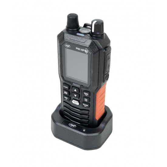 PNI Escort HP 102 Multi-Standarta 12/24V portatīvā CB radiostacija AM/FM