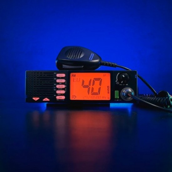President J.F.K. (JFK) III Multi-Standarta mobilā CB radiostacija AM/FM TXPR618