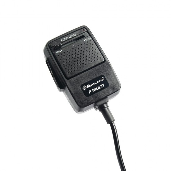 Midland F MULTI CB ECHO mikrofons 6-pin Midland F MULTI CB ECHO mikrofons 6-pin