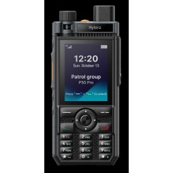 Hytera P50 Pro PoC rācija, 4G LTE/WiFi, GPS, NFC, IP68