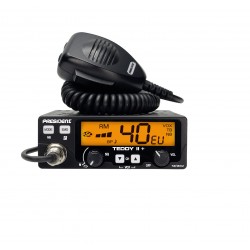 President TEDDY II + 12/24V Multi-Standarta mobilā CB radiostacija AM/FM TXPR376