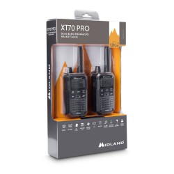 Midland XT70 Pro PMR446 rācija (pāris)