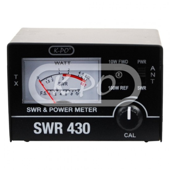 K-PO SWR-430 Reflektometrs/Vatmetrs K-PO SWR-430 Reflektometrs/Vatmetrs